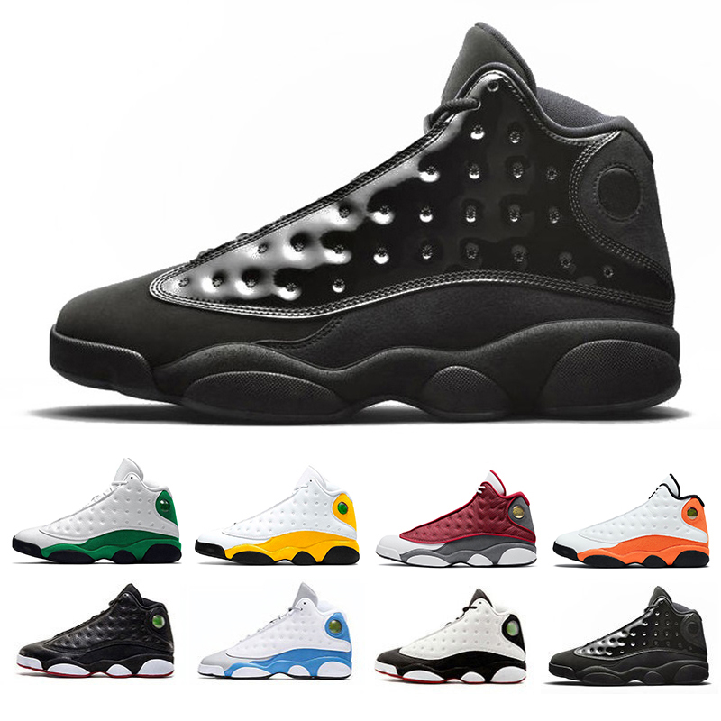 

Jumpman 13 13s mens basketball shoes sneakers Houndstooth bred Cap and Gown Barons Grey Singles Reverse He Game Red Flint Court Purple men women trainers sports shoe, Pay for box