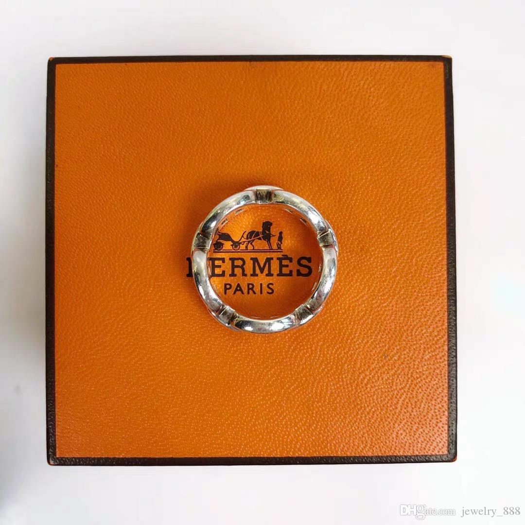 

Luxurious criminal Champion creative ring jewelry enamel male and female original brand H PS6404 good