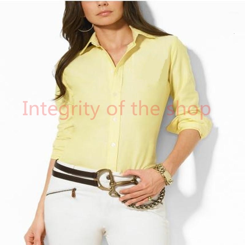 

women small horse 100%cotton shirts camisa lady Long Sleeve horse Dress Shirts blouse female fashion casual chemise1, White