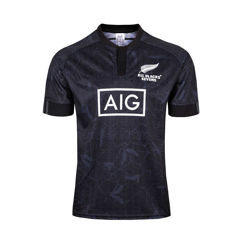 

All black Rugby Jersey, White;black