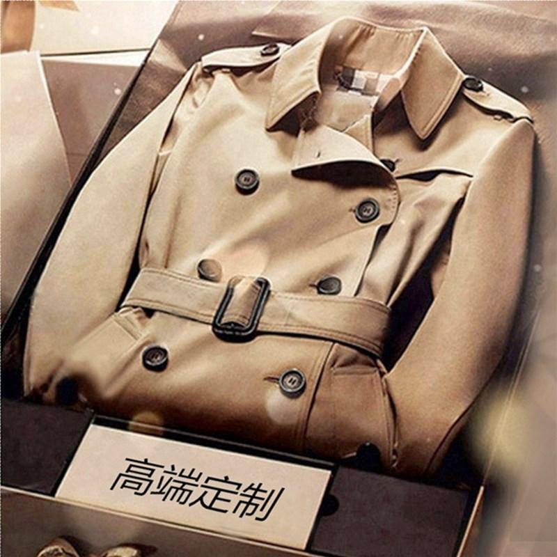

Women's Trench Coats Classic Khali Knee Lengtth Premium Coat For Woman 2021 Autumn Winter Designer Luxury Female Clothing Vintage, Beige
