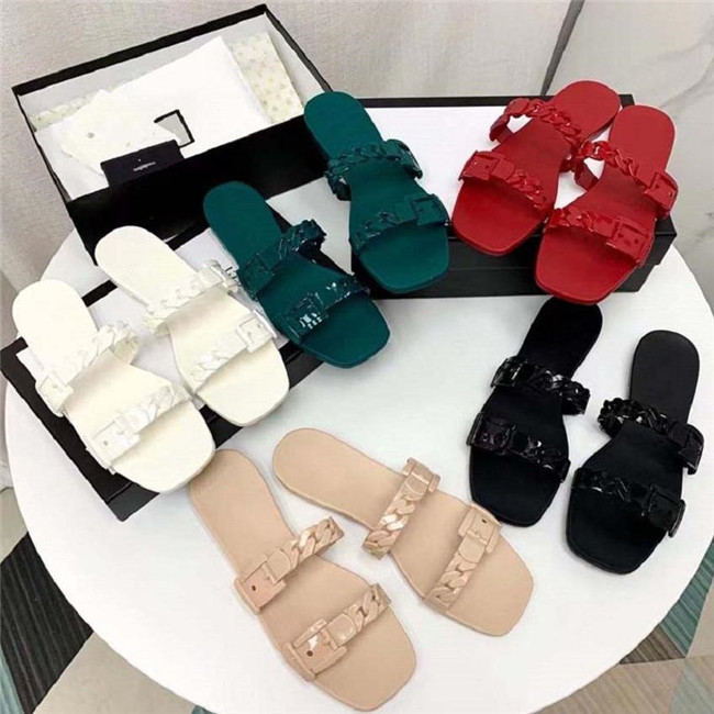 

Classics sandals Fashion slippers slides Floral brocade Gear bottoms Flip Flops women shoes striped Beach causal slipper home011 346, Black