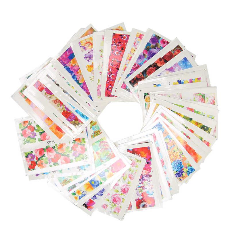

Nail Gel Decals Art Sticker DIY For Artificial Nails, Red;pink