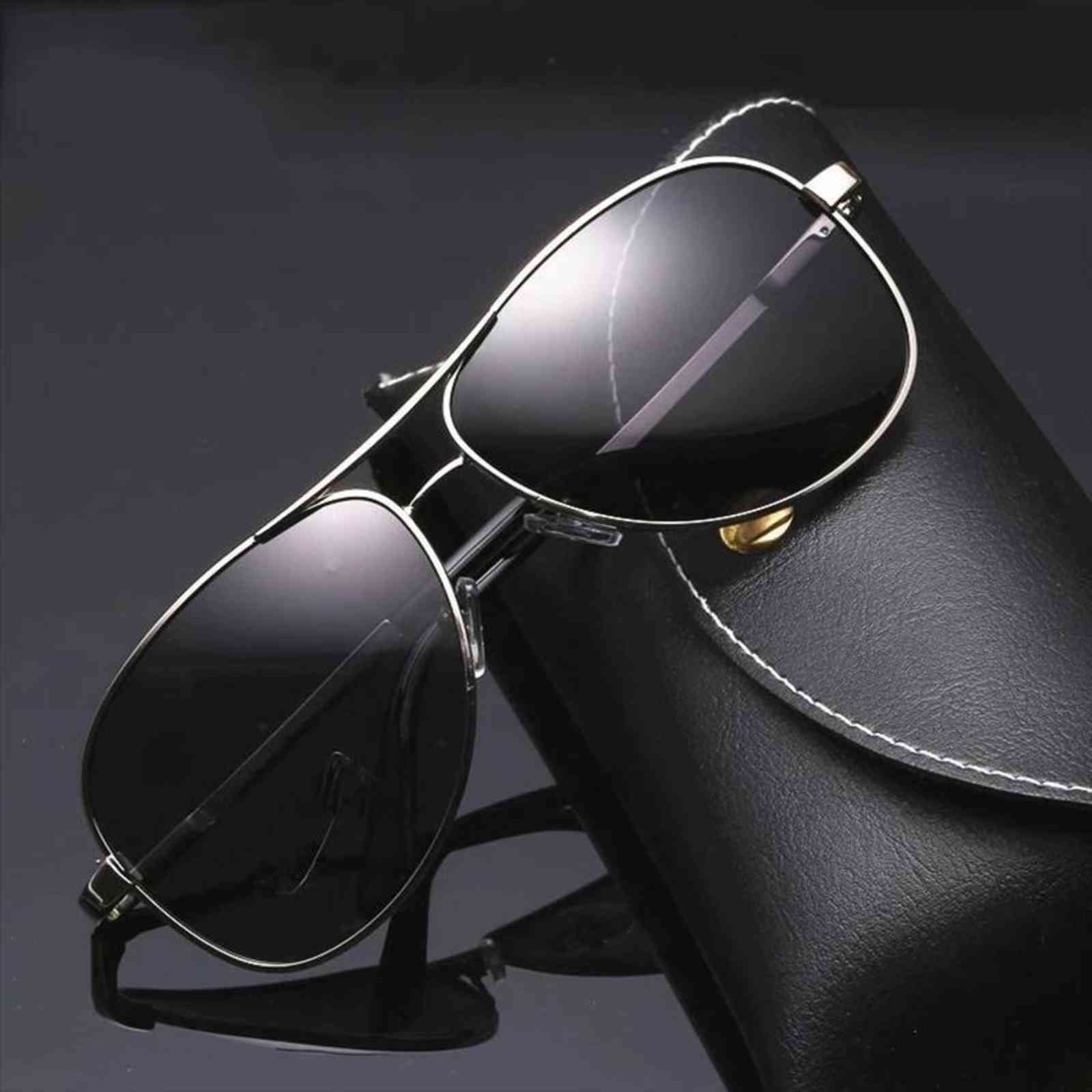 

Change Color Sun Glasses Vision Drivers Eyewear Day And Night Sunglasses Men Polarized Driving Chameleon Male