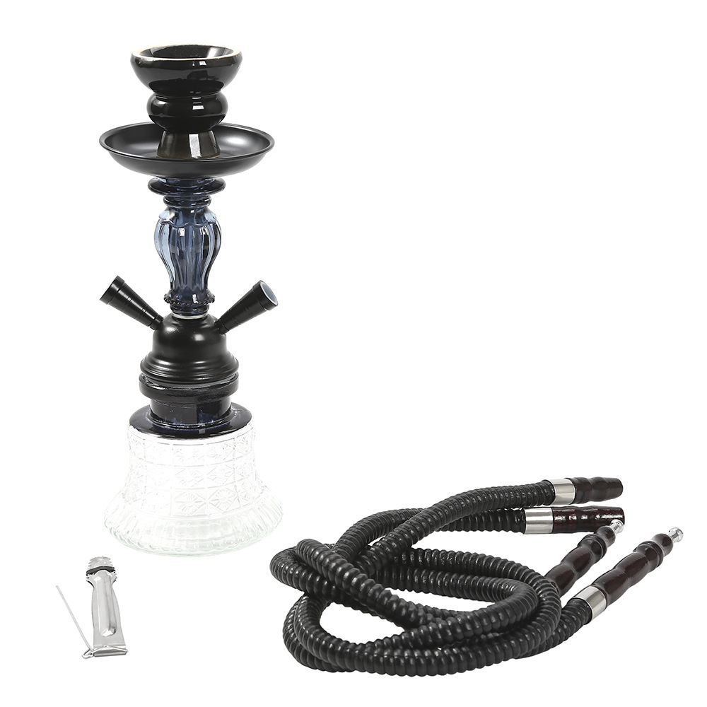 

Hookah Shisha water pipe nargile special double pipes smoking hookahs