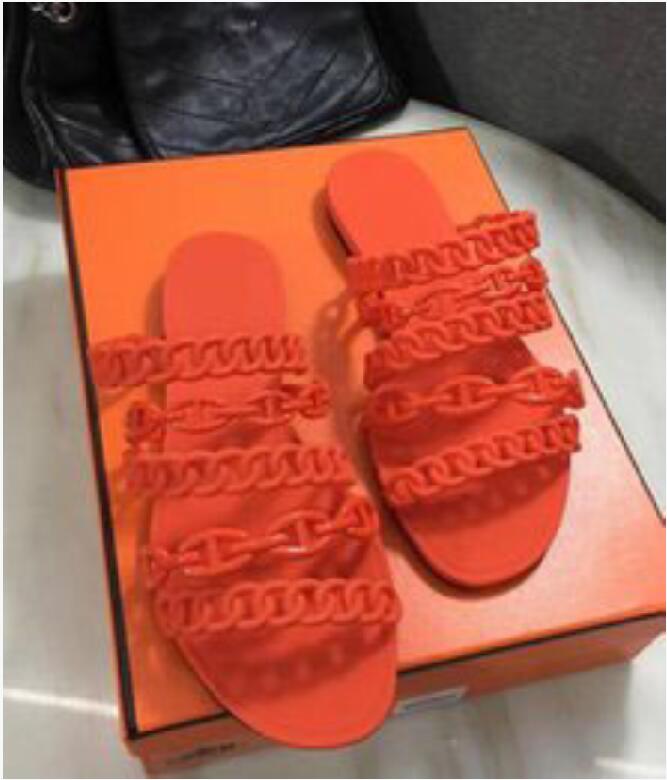 

2021Brand name sock women's sandals rubber babouche flat shoes slippers, Black