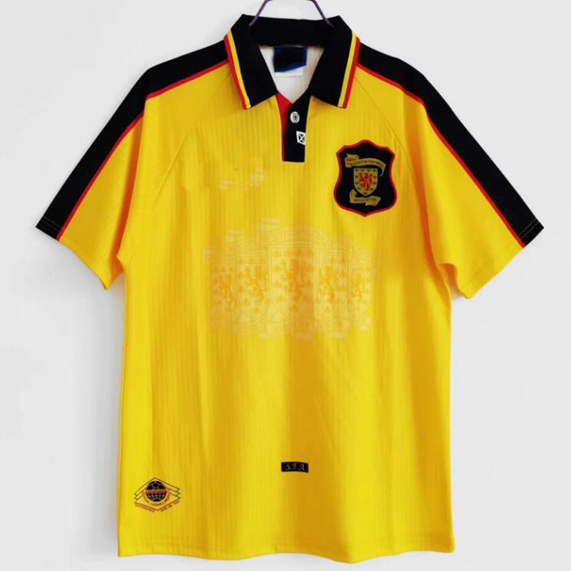

1978 1986 1982 WC Scotland Retro Soccer Jersey 2021 1991 1992 1993 1998 1999 1988 1989 91 92 93 94 95 96 98 99 00 classic football Shirt WW, Black;yellow