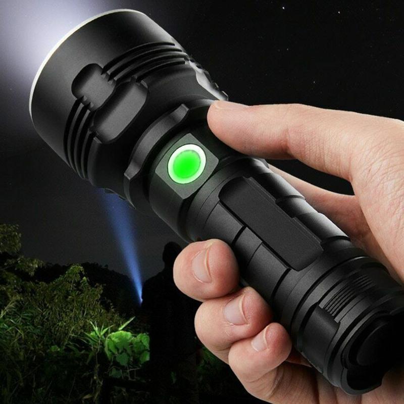 

Bike Lights 30000-100000 Lumen High Power LED Waterproof Flash Light Lamp Ultra Bright QW