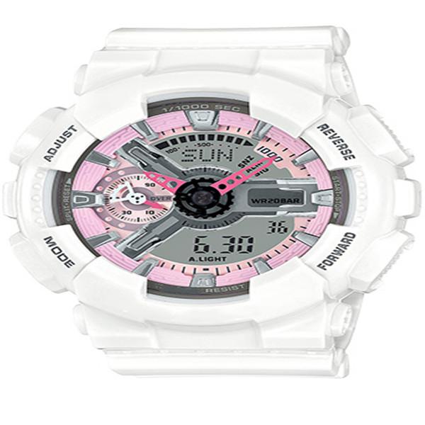 

Two-color 110 sports men's quartz watch DZ7333, waterproof and shockproof, world time high-quality PU strap, automatic hand-raising light