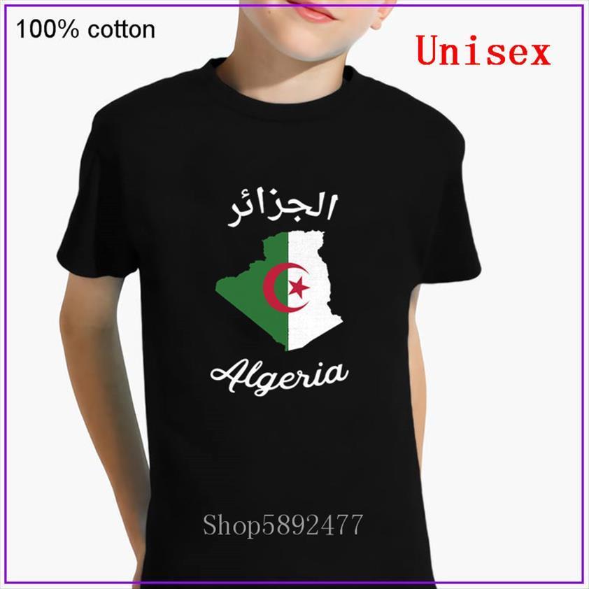 

childrens 100% cotton t shirt girls boys kids clothes algeria white, Blue