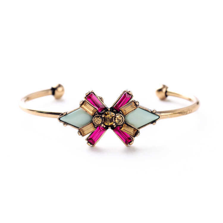 

New Arrival Jewelry Foreign Customs Summer Joker Romantic Bangle Q0719