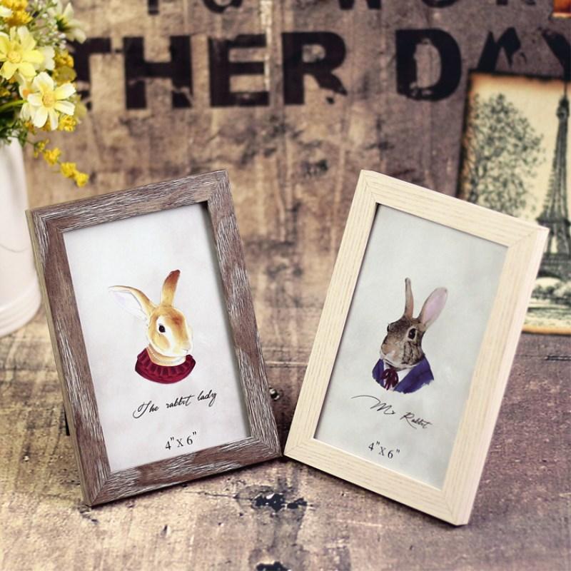 

Frames And Mouldings Home Booth 6 Inch 7 8 Po Frame Long Ear Furnishings Decoration Ornaments Wall Crafts
