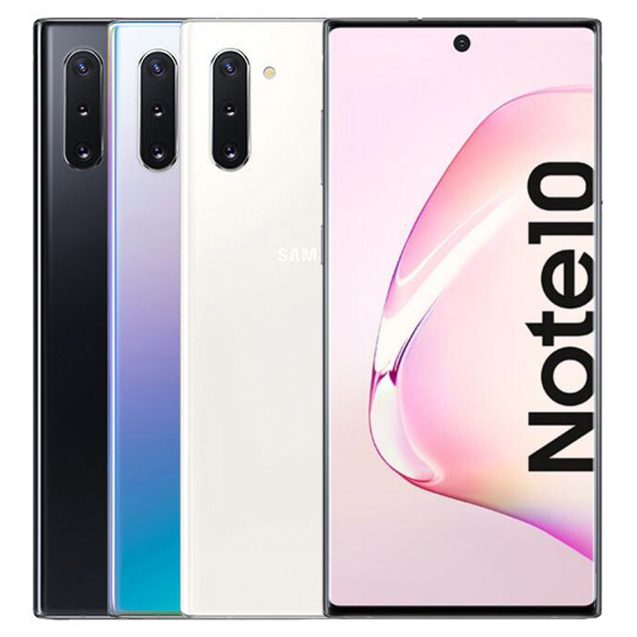 

Refurbished Original Samsung Galaxy Note 10 N970F N970U 6.3 inch Octa Core 8GB RAM 256GB ROM 4G LTE Unlocked Android Smart Cell Phone Free DHL 1pcs