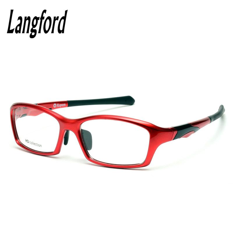 

Langford Glasses Frame Cool Man Streamline Myopia Prescription Eyeglasses Full-frame Non-slip Red Optical Nose Pards 2105 Fashion Sunglasses