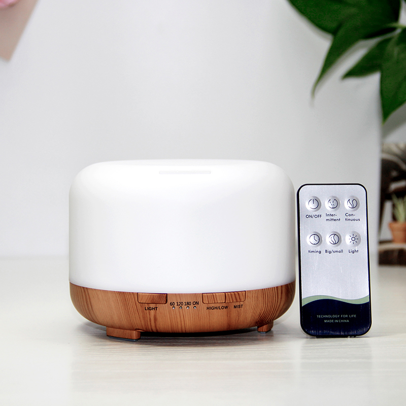 

Aroma Diffuser Air Humidifier Essential Oil Diffuser Aromatherapy 450ML Electric Ultrasonic Humidifiers Cool Mist Maker LED Lamp