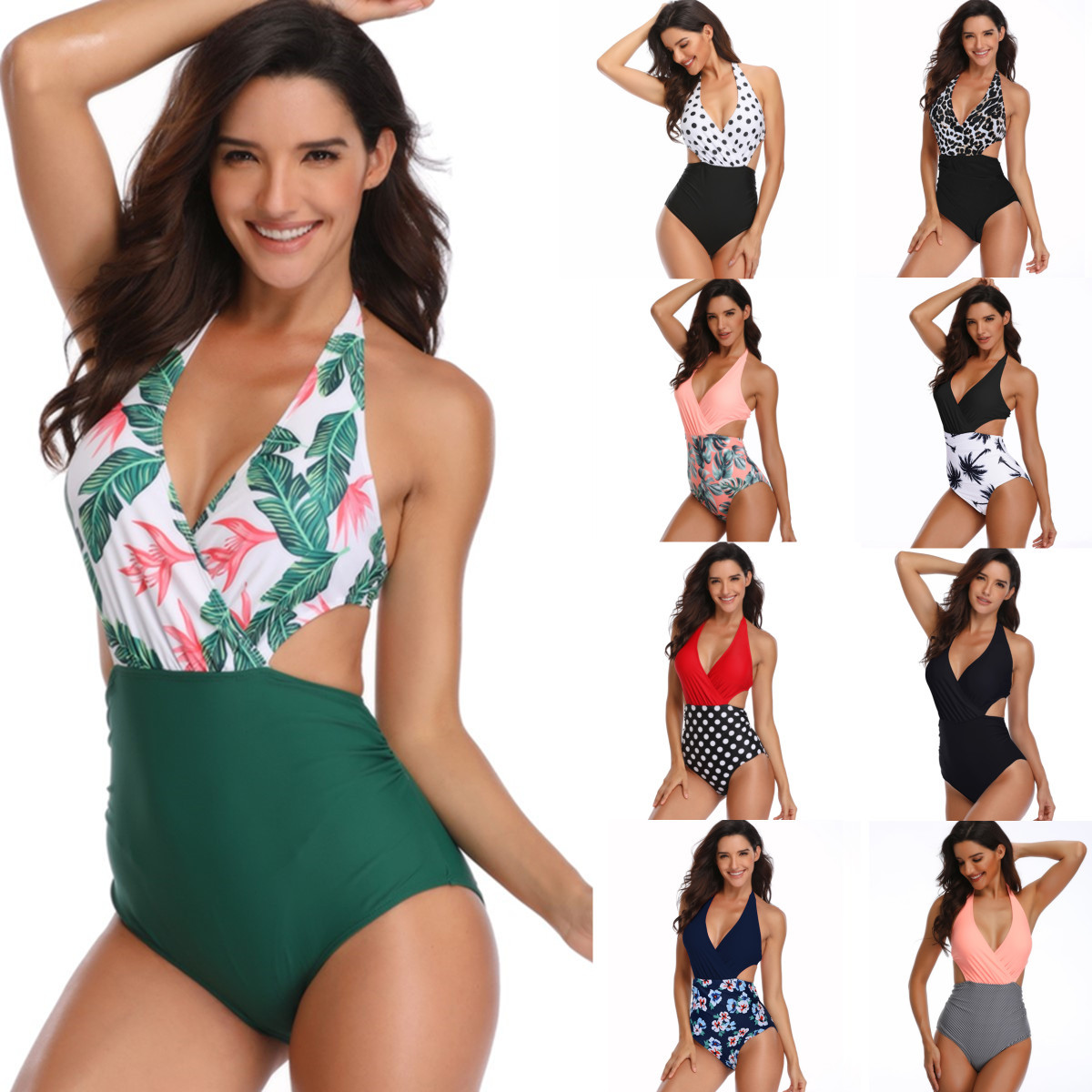 Maillot de bain une pièce Trikini maillots de bain dame Sexy maillot de bain pour femmes dos nu Monokini évider maillot de bain maillot de bain