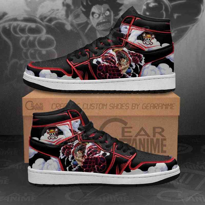 

Printed Shoes Custom Luffy Gear 4 Snakeman Sneakers Unisex Mens Sport Footwear Diy Trainers