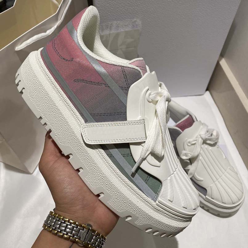 

2021 luxurys designers shoe high Quality Canvas Casual Shoes spring and fall Fashion Confortable top Obliques Womens Outdoor Platform with box shoe008 1-8, #3