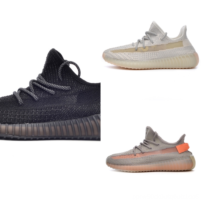 oEWZ5 WholesaleYecheil chaussures 350 KanyeWest KanyeWest Running Shoes 350 Green Men Women Cloud White Black Static Synth Reflective-image-699530454