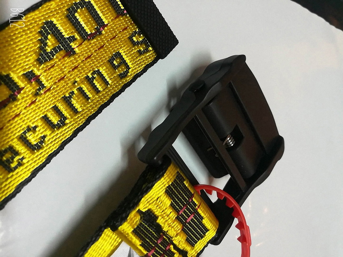 

2021 Classic Original 200cm white Belts for Men and Womens Canvas Waist Adjustable Unisex Strap Long off Fashion yellow Belt with tabel Drop Shippin, Black;brown