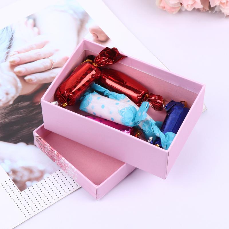 

Gift Wrap 10PCS Wedding Candy Box Soap Floral Lipstick Carton Creative Supplies Paper Packing For Party (Flaming