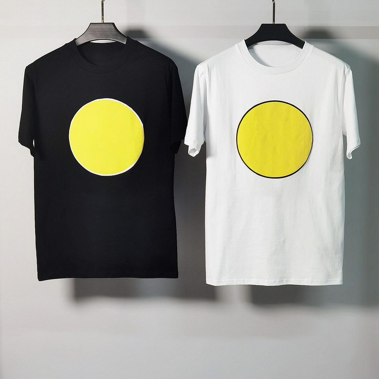 

2021 Casual Mens Womens T-Shirt Designers Summer Breathable Tees Mans Solid Color Top Couples Brand Clothing Size S-XXL Fashion Floral Wear Tee, Floral#white