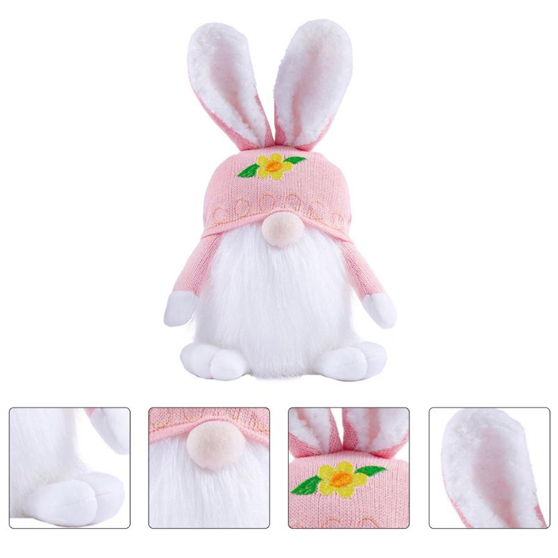 

Party Decoration Glowing Easter Gnome Doll Decor Desktop Luminous Adorn