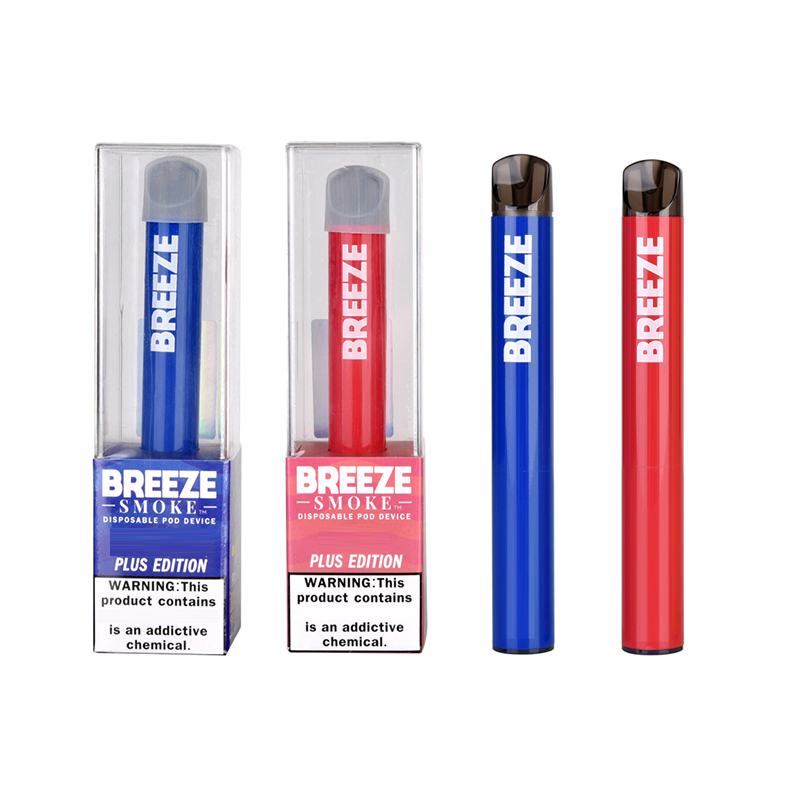 

cigarettes Breeze Disposable Vape starter Kit 800 Puffs Pre-filled 3.5ml device Pod oil Smoking Pen Plus Edition pk bang Puff XXL