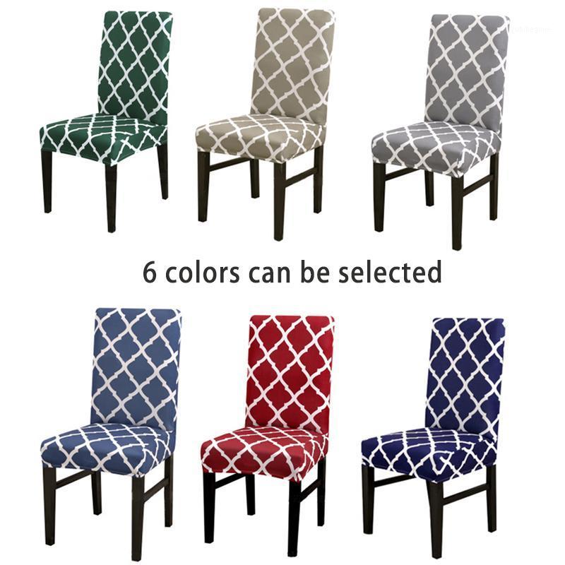 

Printed Stretch Elastic Chair Cover For Wedding Restaurant Office Covers