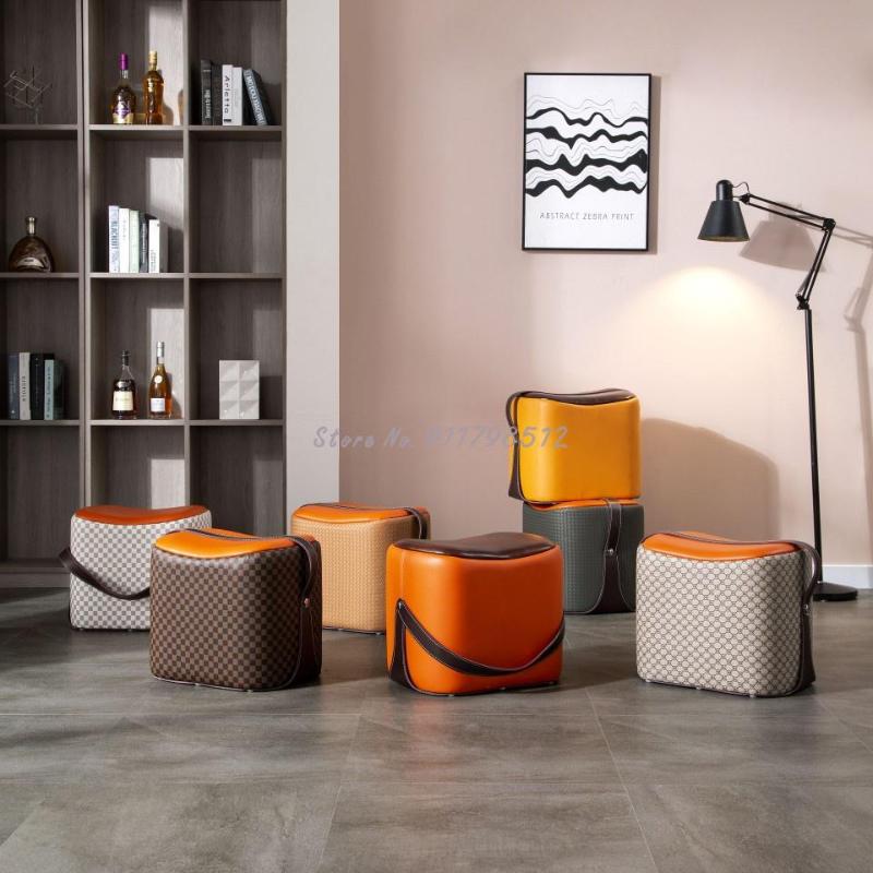 

Clothing & Wardrobe Storage Nordic Shoe Changing Stool Saddle Home Entrance Creative Footstool Cloakroom Small Sofa Light Luxury Makeup St