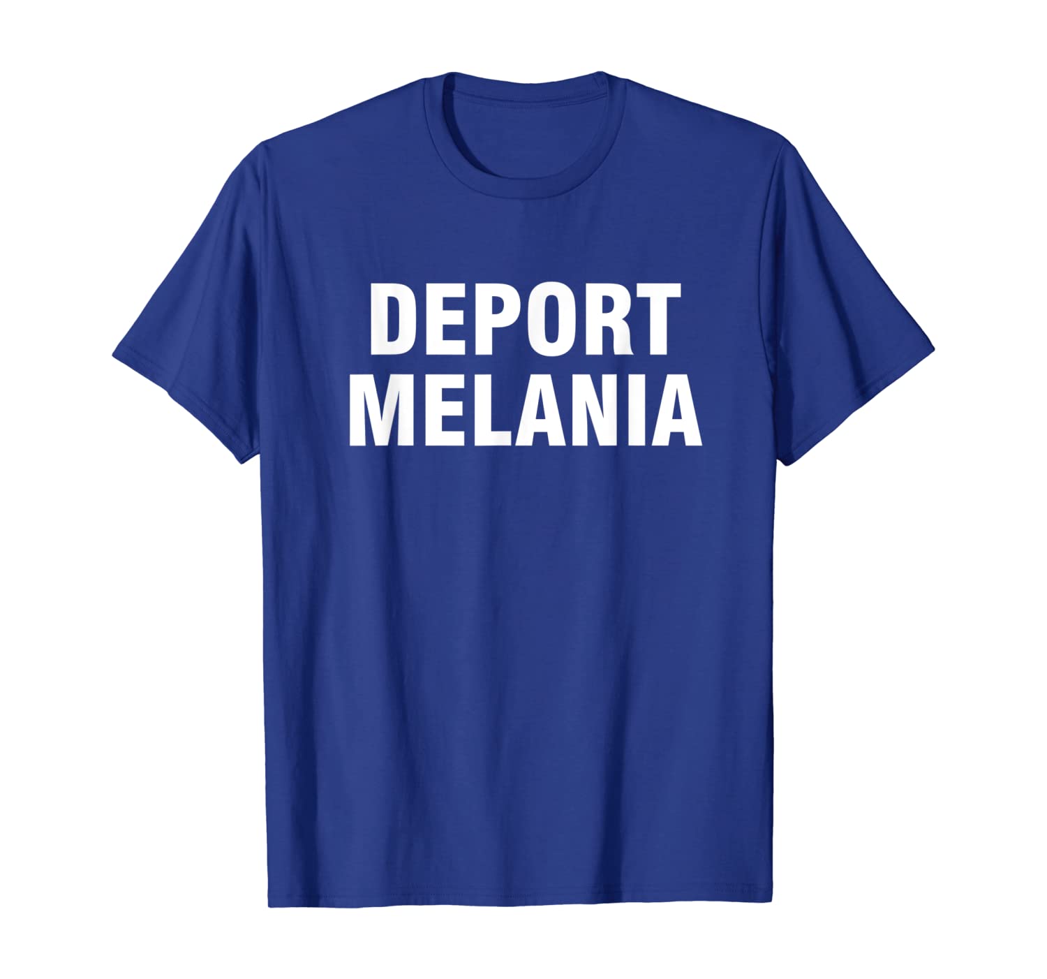 

Deport Melania shirt, White;black
