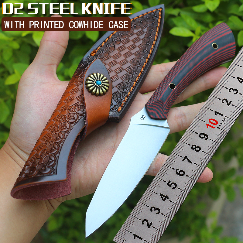 

OEM fixed bade knife hunting tactica batte surviva knife outdoor with G10 hande