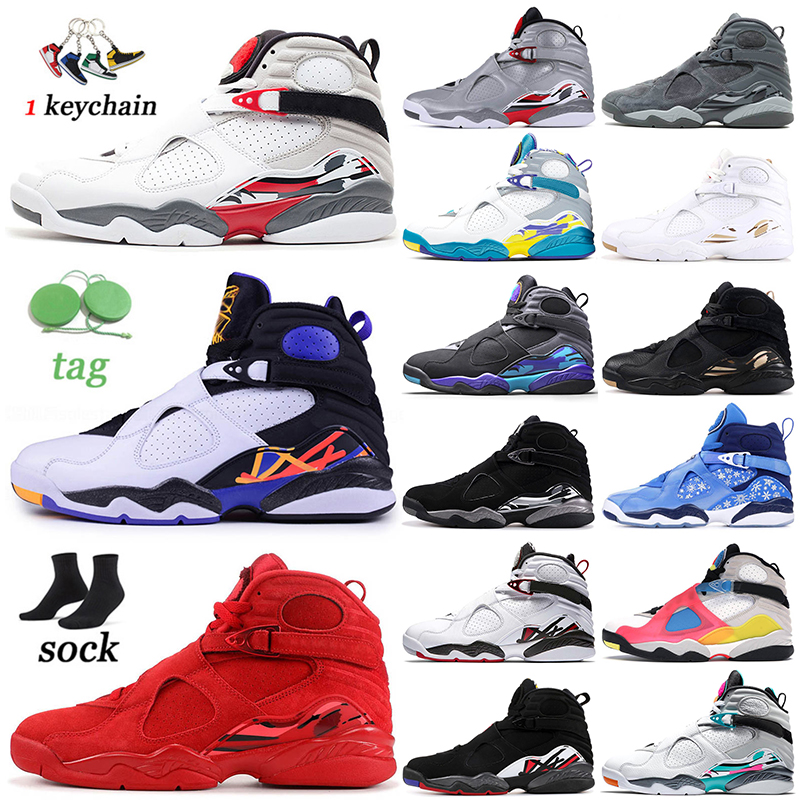 

Jumpman 8 8s Basketball Shoes Men Women High OG Three Peat Countdown Pack Valentines day Playoff Reflective Bugs Bunny Cool Grey Snowflake Bred Sports Sneakers 40-47, #11 alternate 40-47.jpg