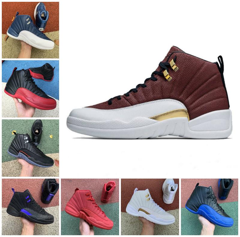 

Jumpman 12 retro 12s Gamma Blue Mens Basketball Shoes Twist Utility Grind Indigo Flu Game Dark Concord OVO White Reverse Royalty Taxi Fiba Black Winterized, Bubble package bag