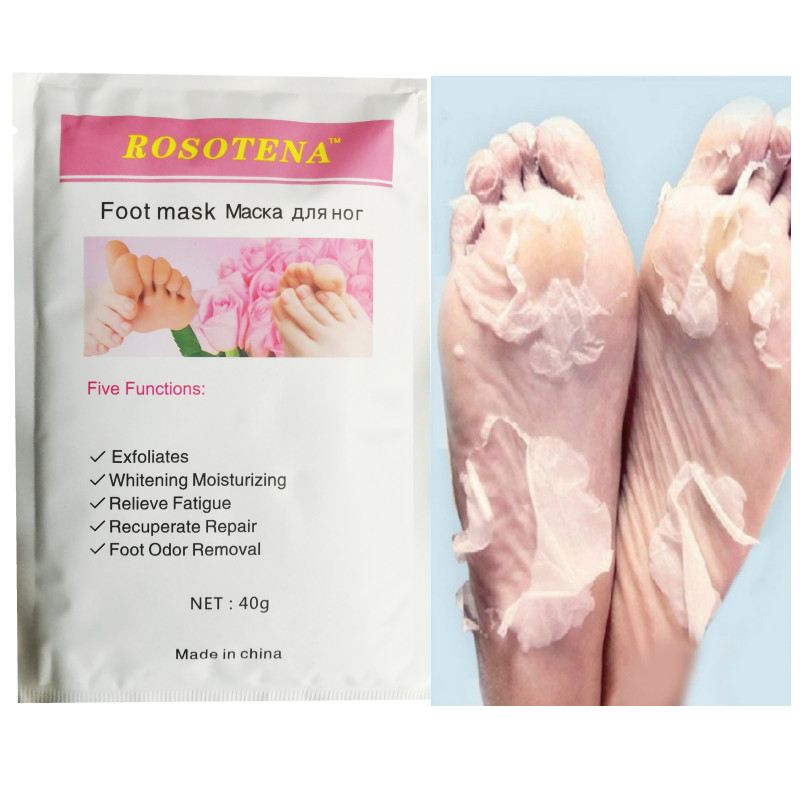 

Exfoliating foot SOCKS mask care peeling vinegar remove dead skin smooth BABY feet
