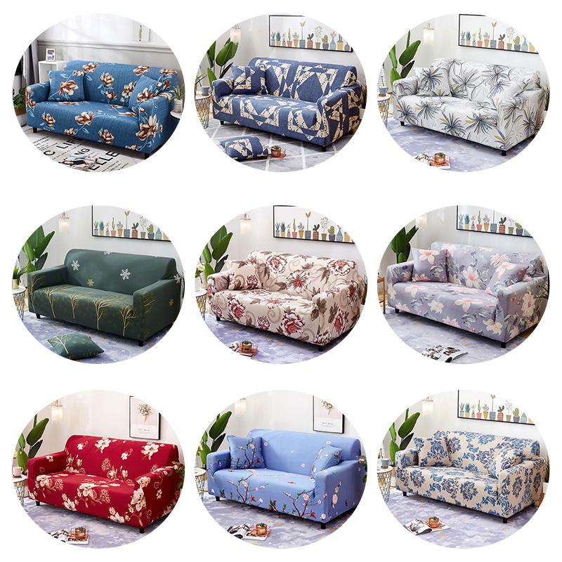 

Chair Covers Modern Living Room Stretch Check Pattern Sofa Cover L-Shaped Dust-Proof Bottom Printing 1/2/3/4 Seat