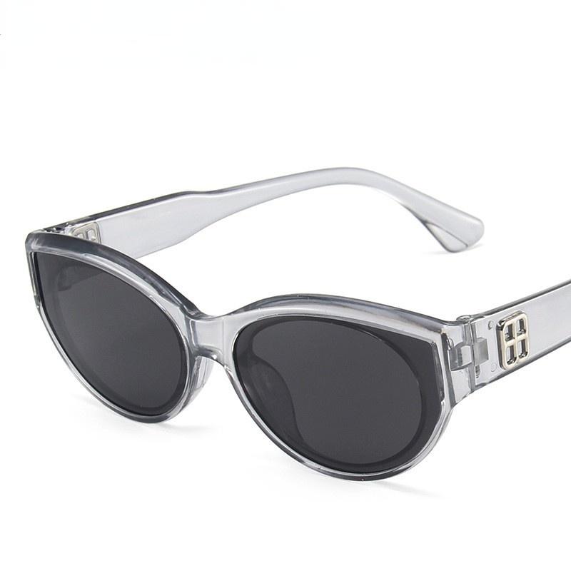 

Outdoor Eyewear Luxury Cat Eye Sunglasses Women Brand Travel Small Sun Glasses For Men Vintage Irregular Eyeglasses Black Green Goggles