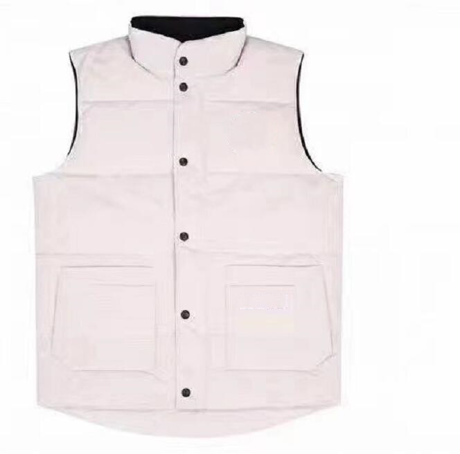 

20SS Mens freestyle real feather down Winter Fashion vest bodywarmer Advanced Waterproof Fabric FIRE FRHINOCEROS