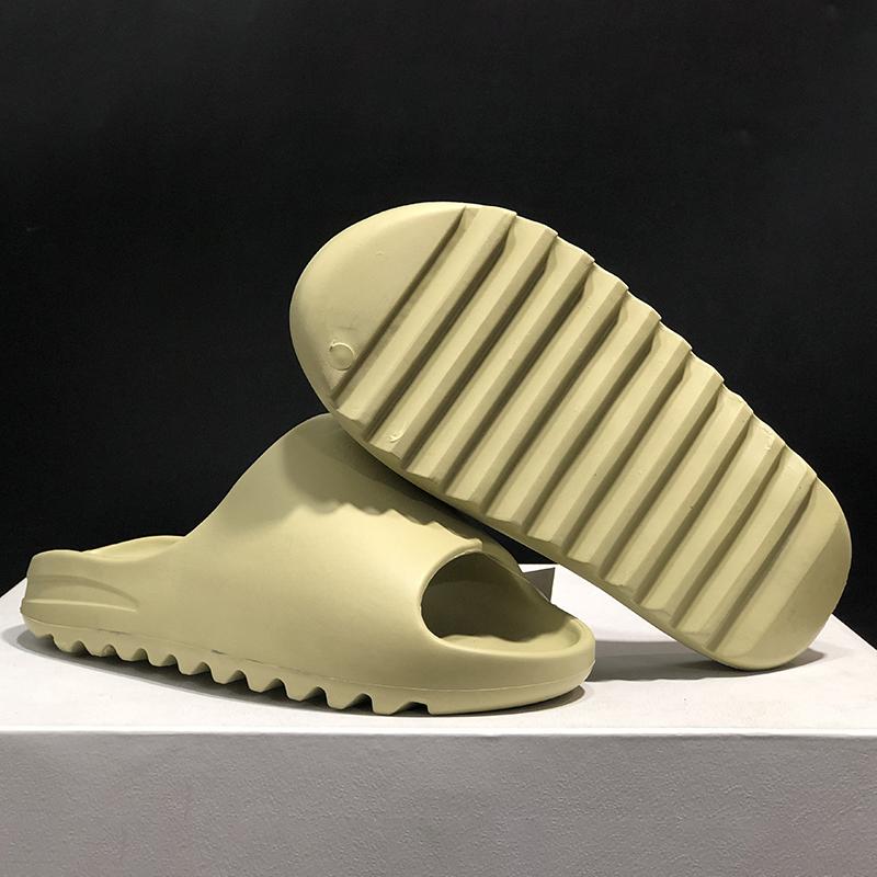 

Top quality Foam Runner Sandal Vermillion Mineral Blue Slide Slippers Ochre RUNR MX Cream Clay Moon Grey Ararat Sport Shoes Desert Sand Mens Slides Beach Size 13, 16# pure