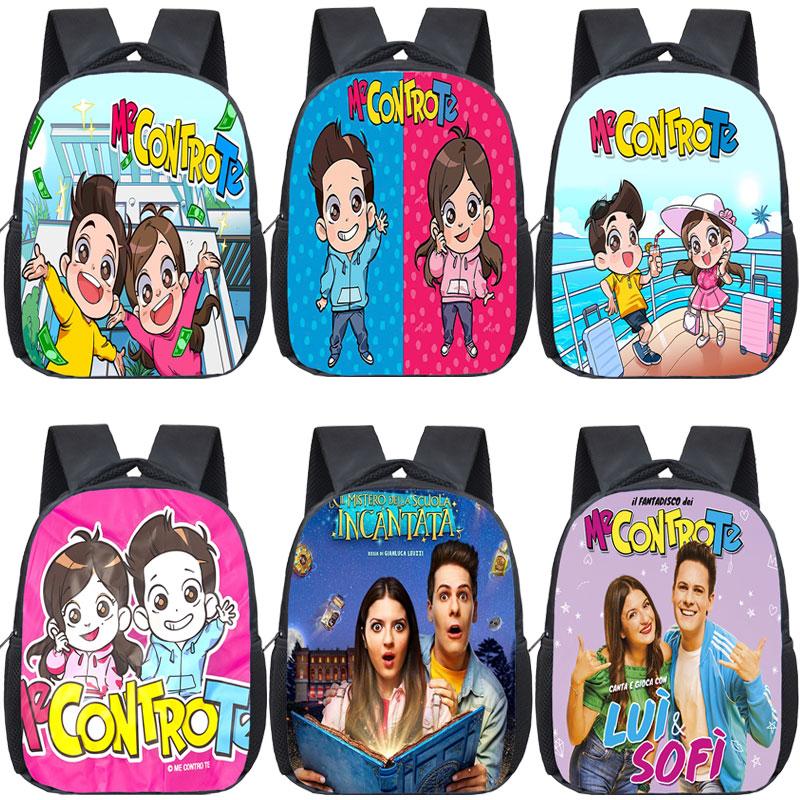 

Backpack Me Contro Te Children's Kids Jisoo Jennie Italy Style School Bag Boys Girls Cute Kindergarten Backpacks Mochila