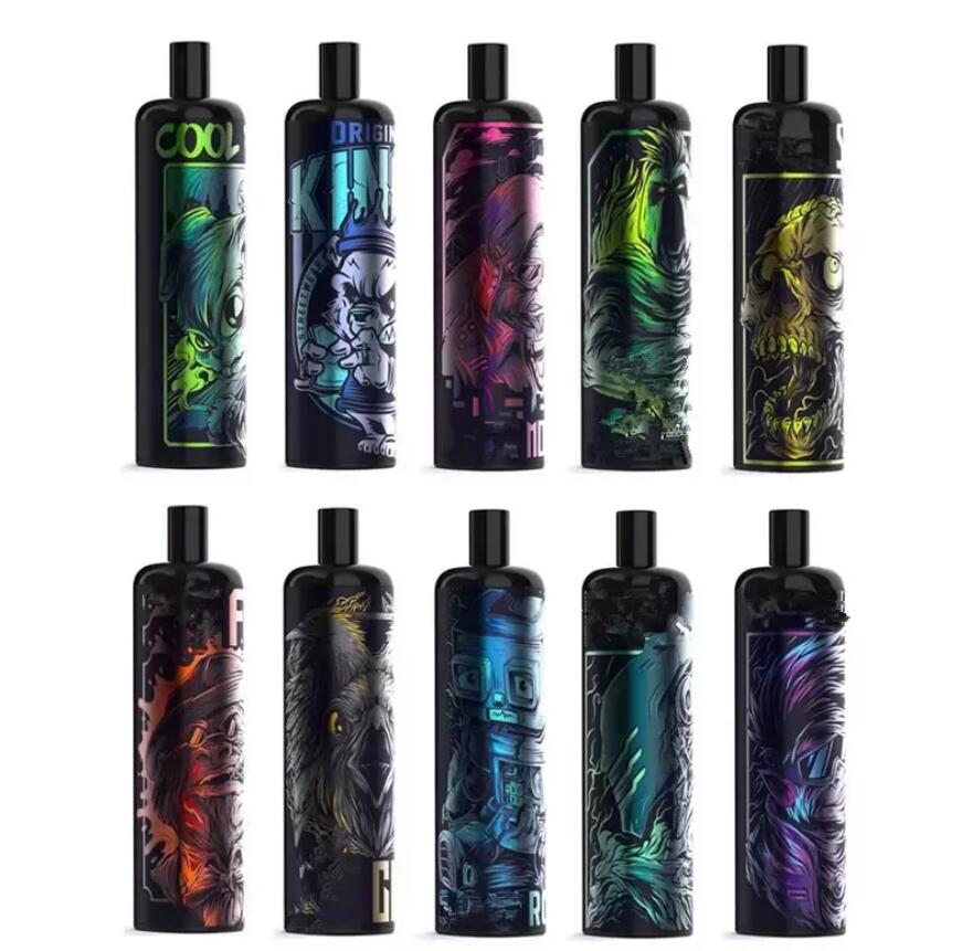 

ENERGY 5000 puffs Rechargeable Disposable Vape E Cigarettes 850mah battery 12ml pre-filled Mech coil airflow control vaporizer VS Hyded Rand