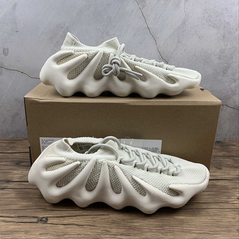 

Topsportmarket 450 Cloud White Running Shoes Dark Slate Men Women Black Designer Sneakers Knit Come with box 2021ss Fashion Shoe, Yecheil non-reflective