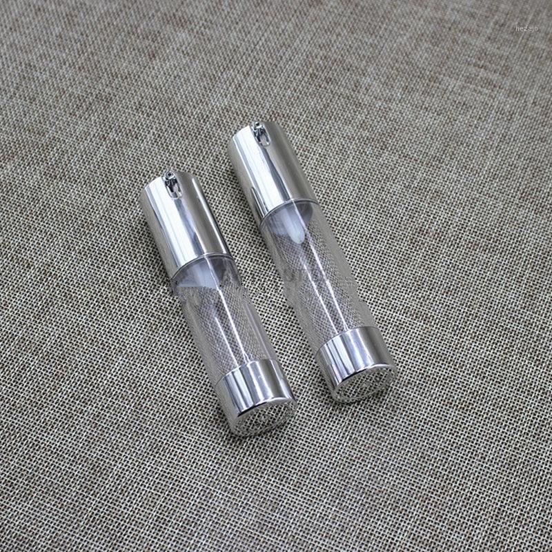 

Storage Bottles & Jars 15ml 20ml Perfume With Spray Elegant Airless Pump Cosmetic Bottle Travel Makeup Atomizer Emulsion For Women