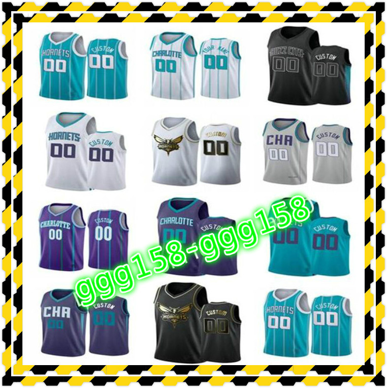 

Custom Printed LaMelo 2 Ball Gordon 20 Hayward Miles 0 Bridges 3 Terry Rozier III Devonte 4 Graham Men Woman Kids Youth Basketball Jerseys