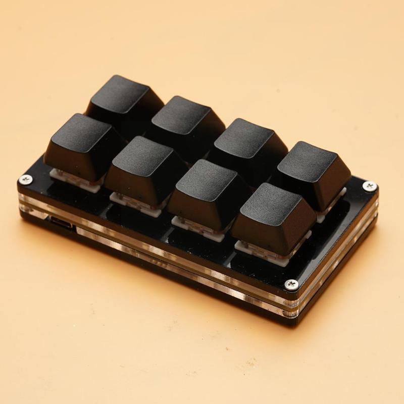 

Keyboards Portable Mini 8 Keys Keypad Diy Shortcut Keyboard Function Programming Macro Gaming Mechanical K3q1