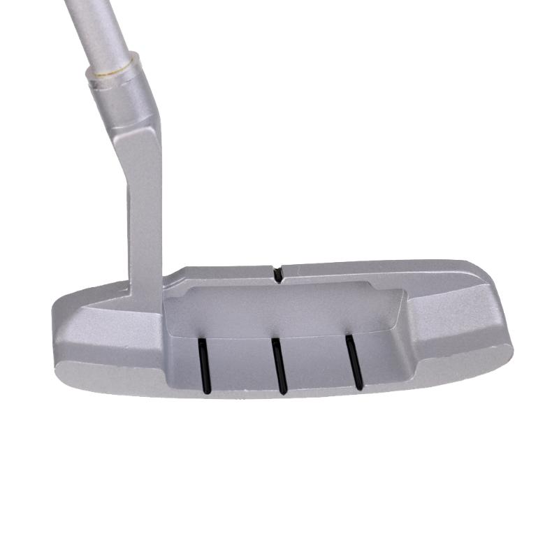 

Portable Folding Golf Club Rubber Non-Slip Grip Silver Color 35 " Complete Set Of Clubs