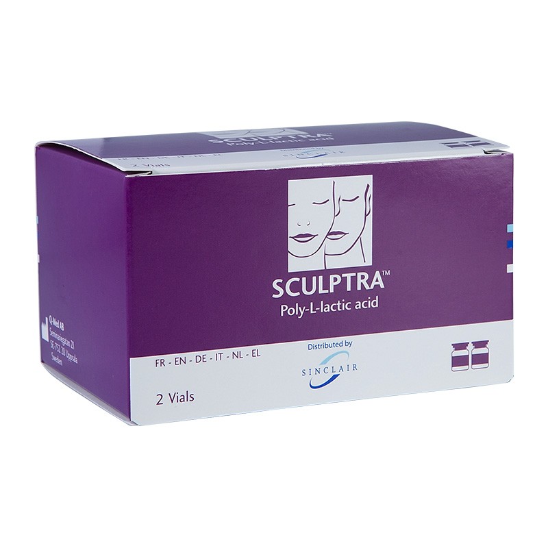 

Sculptra Poly I Lactic Acid (2vials*150mg) dermal filler butt lift