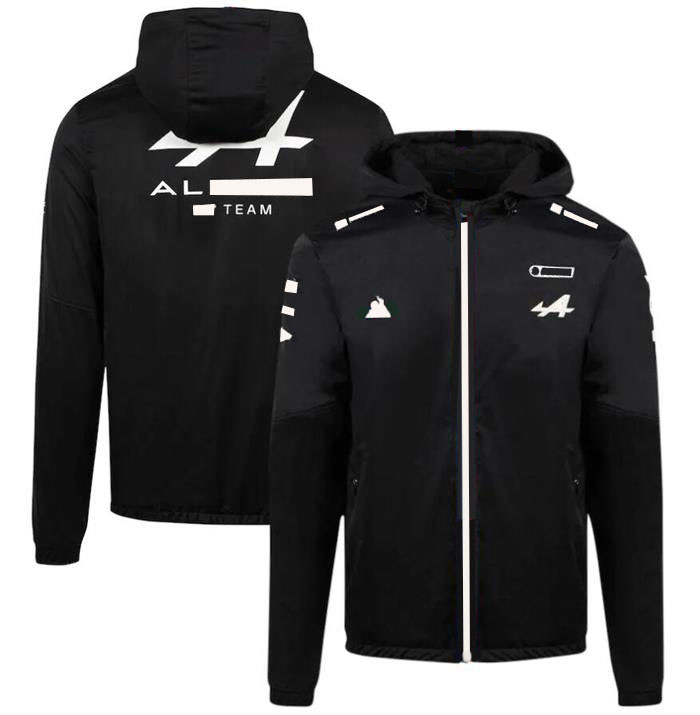 

F1 team racing hoodie, 2021 windproof and warm sports jacket for fans, the same style is customized