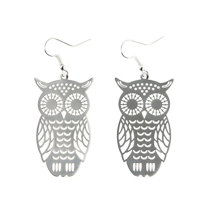 

Bohemian Retro Owl Earrings Pendants Earrings Alloy Hook High Quality Earring Wholesale
