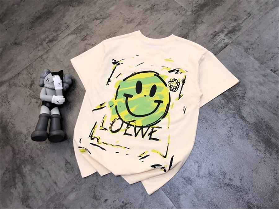 

20th Limited Men's T-Shirts Happy Tees & Polos casual Women summer clothing Shirt for Couples Graffitis printing, White;black